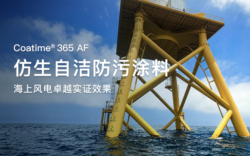 COATIME?365 Eco-AF在海上风电导管架上实证了卓越的防污效果